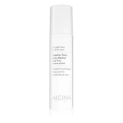 Alcina For All Skin Types pleťové tonikum bez alkoholu 200 ml