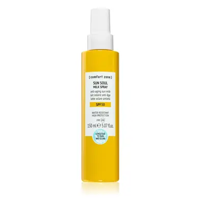 Comfort Zone Sun Soul SPF 30 hydratační mléko na opalování proti stárnutí pokožky 150 ml