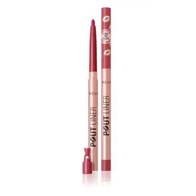 Makeup Revolution Pout Liner tužka na rty pro zvětšení objemu odstín Jelly Berry Mauve 0.2 g