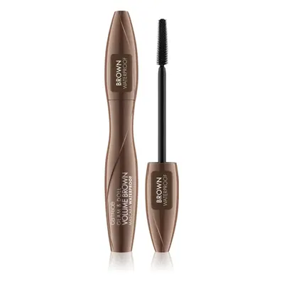 Catrice Glam & Doll Volume Brown voděodolná řasenka pro prodloužení, natočení a objem 10 ml