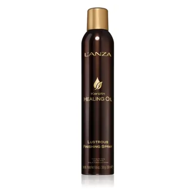 L'anza Keratin Healing Oil Lustrous Finishing Spray lak na vlasy se silnou fixací 350 ml