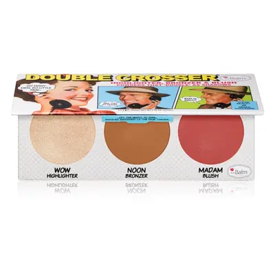 theBalm Double Crosser® paletka na tvář 3 v 1 8,5 g