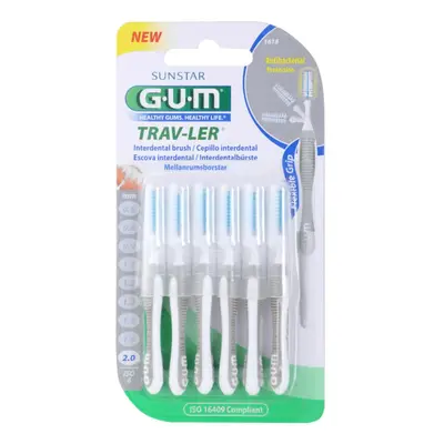 G.U.M Trav-Ler Interdental mezizubní kartáčky 2,0 mm 6 ks