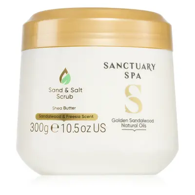 Sanctuary Spa Golden Sandalwood solný peeling na tělo 300 g