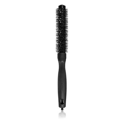 Olivia Garden Black Label Speed Wavy Bristles kulatý kartáč na vlasy pro rychlejší foukanou ø 20