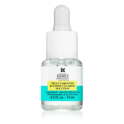 Kiehl's Dermatologist Solutions Truly Targeted Blemish-Clearing Solution sérum na aknózní pleť p