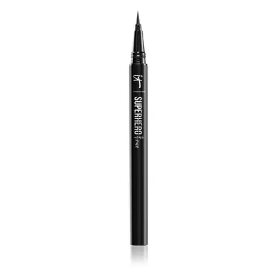 IT Cosmetics Superhero Liquid Eyeliner linka na oči ve fixu pro ženy Black 0.55 ml