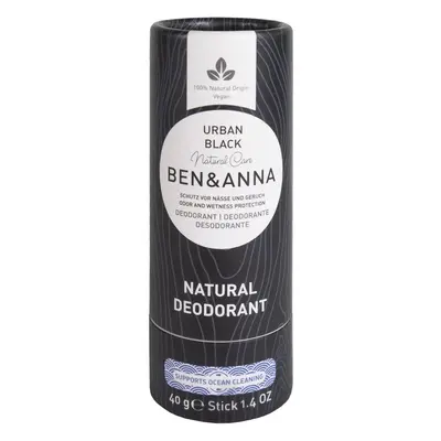 BEN&ANNA Natural Deodorant Urban Black tuhý deodorant 40 g