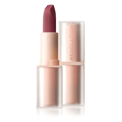 Makeup Revolution Lip Allure Soft Satin Lipstick krémová rtěnka se saténovým finišem odstín Blac