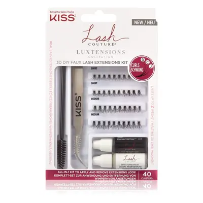 KISS Lash Couture LuXtensions set pomůcek pro aplikaci umělých řas 40 ks