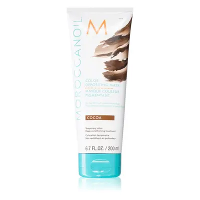 Moroccanoil Color Depositing jemná vyživující maska bez permanentních barevných pigmentů Cocoa 2