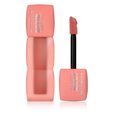 MAYBELLINE NEW YORK SuperStay Teddy Tint dlouhotrvající rtěnka s matným efektem odstín 10 Curren