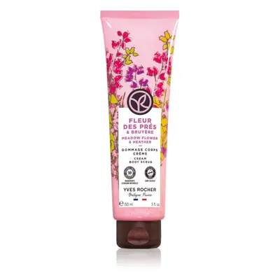 Yves Rocher Bain de Nature krémový peeling na tělo Meadow Flower & Heather 150 ml