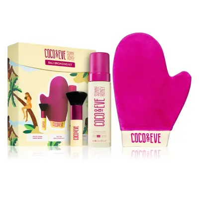 Coco & Eve Sunny Honey Bali Bronzing Kit sada pro dokonalé opálení Dark