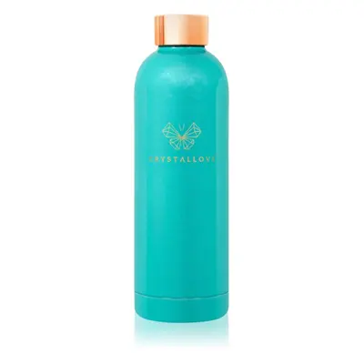 Crystallove Thermal Water Bottle skleněná láhev na vodu Amazonite 500 ml