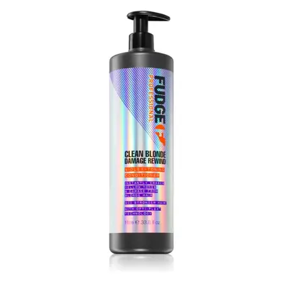 Fudge Clean Blonde Damage Rewind tónovací kondicionér pro blond vlasy 1000 ml