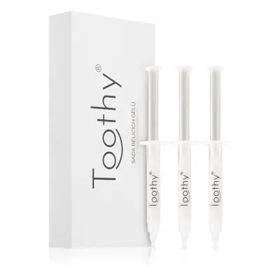 Toothy® Gel Kit dentální gel s bělicím efektem náhradní náplň 3 ks