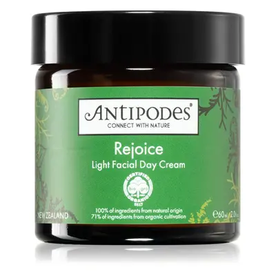 Antipodes Rejoice Light Facial Day Cream lehký hydratační denní krém 60 ml