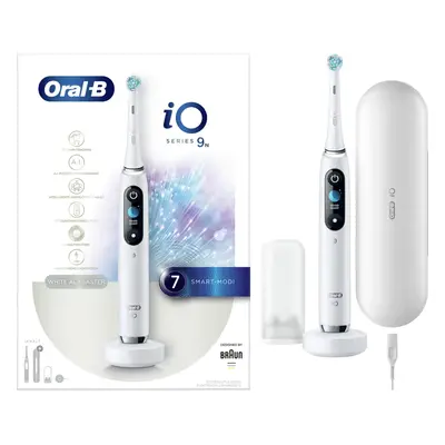 Oral B iO9 elektrický zubní kartáček White 1 ks