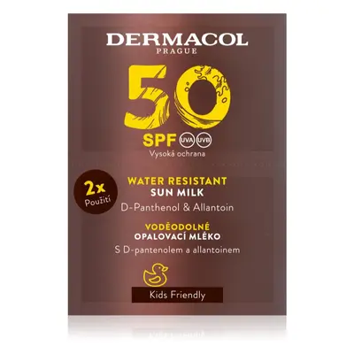 Dermacol Sun Water Resistant voděodolné mléko na opalování SPF 50 2x15 ml