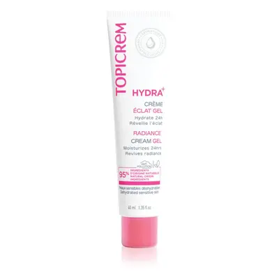 Topicrem Hydra+ Radiance Cream Gel rozjasňující gel krém 40 ml