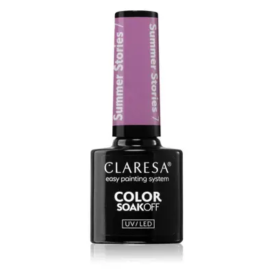 Claresa SoakOff UV/LED Color Summer Stories gelový lak na nehty odstín 7 5 g