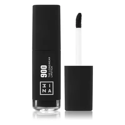 3INA The Longwear Lipstick dlouhotrvající tekutá rtěnka odstín 900 - Black 6 ml