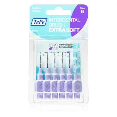 TePe Interdental Brush Extra Soft mezizubní kartáčky 1,1 mm 6 ks