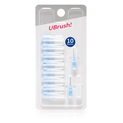 Herbadent UBrush! náhradní mezizubní kartáčky 0,5 mm Blue 10 ks