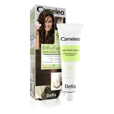 Delia Cosmetics Cameleo Color Essence barva na vlasy v tubě odstín 4.4 Spicy Brown 75 g