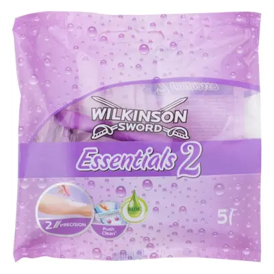 Wilkinson Sword Essentials 2 jednorázová holítka pro ženy 5 ks