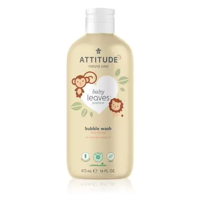 Attitude Baby Leaves Pear Nectar pěna do koupele pro děti 473 ml