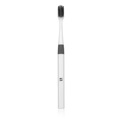 WOOM Toothbrush Charcoal Soft zubní kartáček s aktivním uhlím soft 1 ks