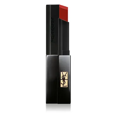 Yves Saint Laurent Rouge Pur Couture The Slim Velvet Radical tenká matující rtěnka s koženým efe