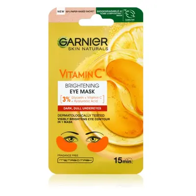 Garnier Skin Naturals Vitamin C hydratační a rozjasňující maska na oční okolí s vitamínem C 5 g