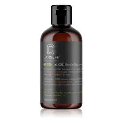 Canneff Green CBD Gentle Shampoo regenerační šampon pro lesk a hebkost vlasů 200 ml