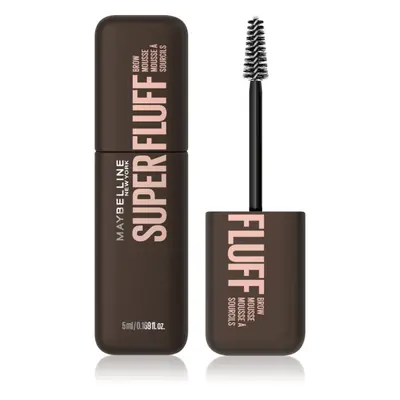 MAYBELLINE NEW YORK Super Fluff Mousse gel na obočí odstín 262 Black Brown 5 ml