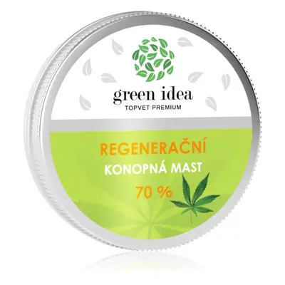 Green Idea Regenerační konopná mast 70% regenerační a zklidňující péče 100 ml