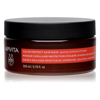 Apivita Color Seal Color Protect Hair Mask maska na vlasy pro ochranu barvy 200 ml