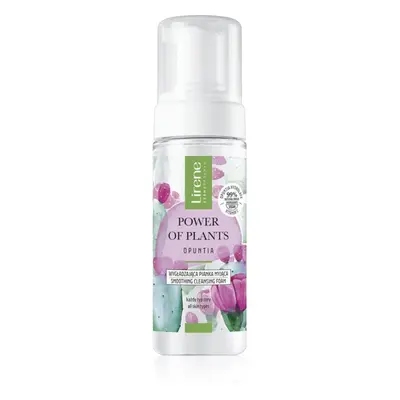 Lirene Power of Plants Opuntia jemná čisticí pěna s vyhlazujícím efektem 150 ml