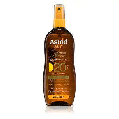 Astrid Sun olej na opalování pro intenzivní opálení SPF 20 200 ml