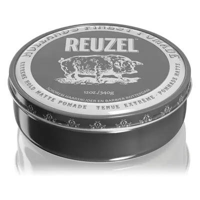 Reuzel Hollands Finest Pomade Extreme Hold pomáda na vlasy s matným efektem 340 g