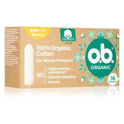 o.b. Organic Normal tampony 16 ks