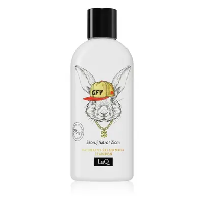 LaQ Music Purifies R'n'B Rabbit sprchový gel a šampon 2 v 1 300 ml