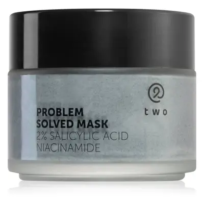 two cosmetics Problem Solved Mask jílová maska s kyselinou salicylovou 100 ml