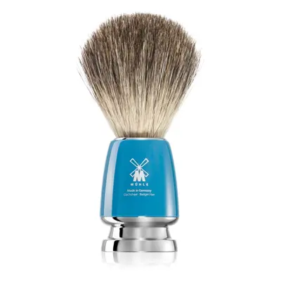 Mühle RYTMO Pure Badger štětka na holení z jezevčí srsti Blue Resin 1 ks