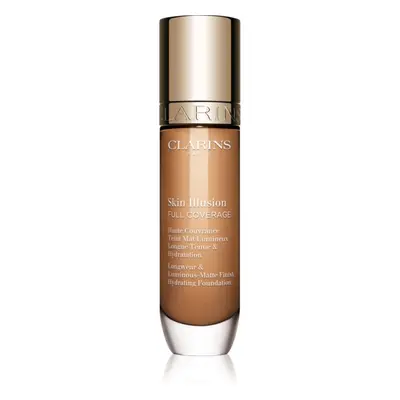 Clarins Skin Illusion Hydrating Foundation vysoce krycí make-up odstín 111N 30 ml