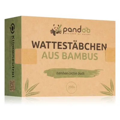 Pandoo Bamboo Cotton Buds vatové tyčinky 200 ks