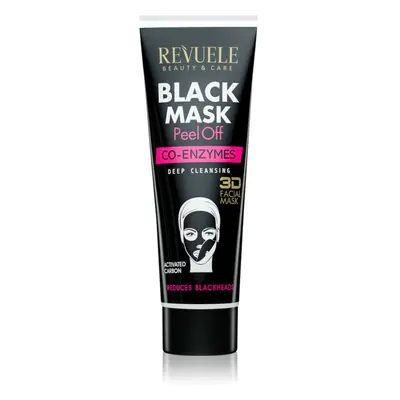 Revuele Black Mask Peel Off Co-Enzymes slupovací maska proti černým tečkám 80 ml