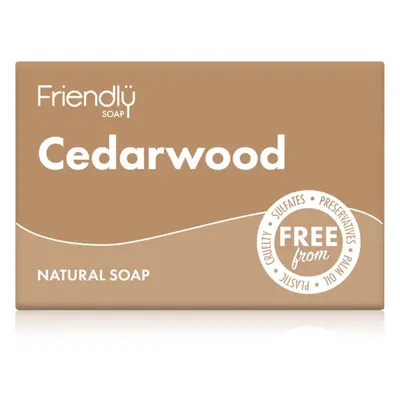 Friendly Soap Natural Soap Cedarwood přírodní mýdlo 95 g